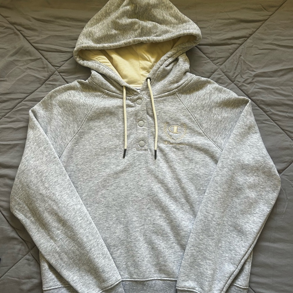 Champion Gray Hoodie for Men